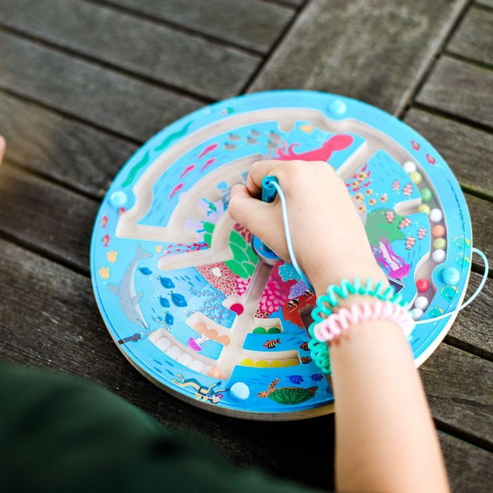Bigjigs Toys Magnetické bludisko Podmorský život