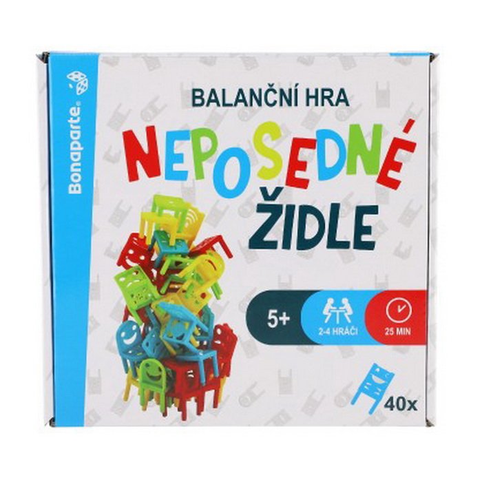 Bonaparte Neposedné stoličky, 40 ks