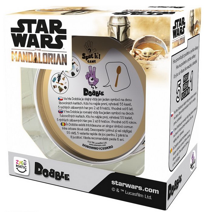 Dobble Star Wars The Mandalorian - postrehová hra