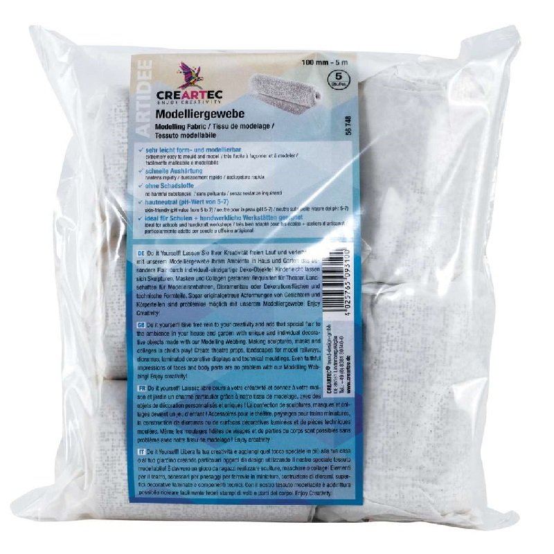 Efkotex - modelovacia látka, sadrové obväzy