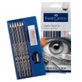 Faber Castell Grafitové ceruzky Goldfaber Promo set, 8 ks