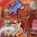Headu Montessori Moje prvé puzzle Farma, 6 dielikov