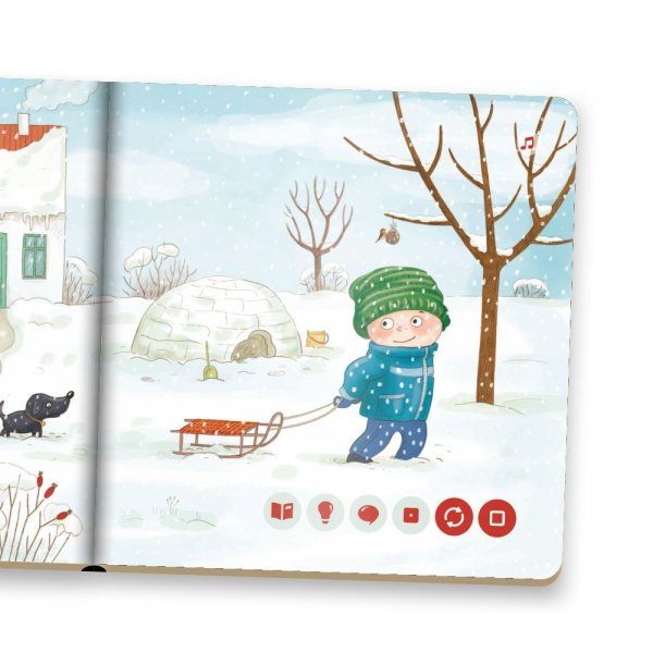 Kúzelné čítanie Minikniha Zima