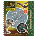 Totum Vyškrabávacie obrázky Dino, 10 ks