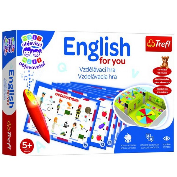 Trefl Malý objaviteľ English for you s kúzelnou ceruzkou