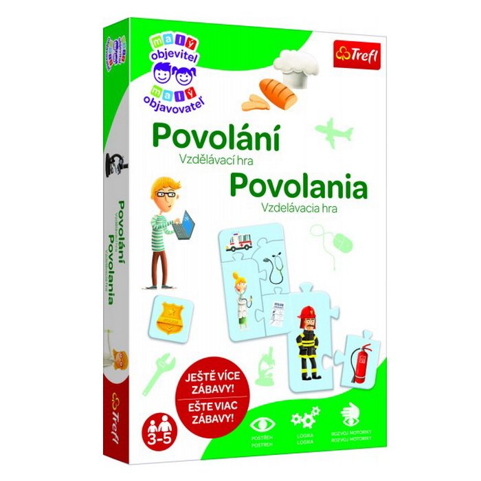 Trefl Malý objaviteľ - Povolania