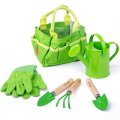 Bigjigs Toys Záhradný set náradia v plátenej taške