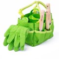 Bigjigs Toys Záhradný set náradia v plátenej taške
