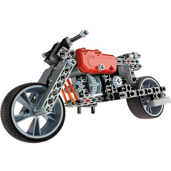 Clementoni Mechanické laboratórium Motorka a formula, 130 dielikov
