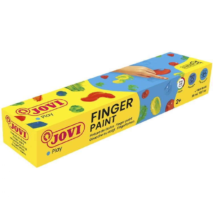 Jovi Prstové farby malá sada basic, 5 x 35ml