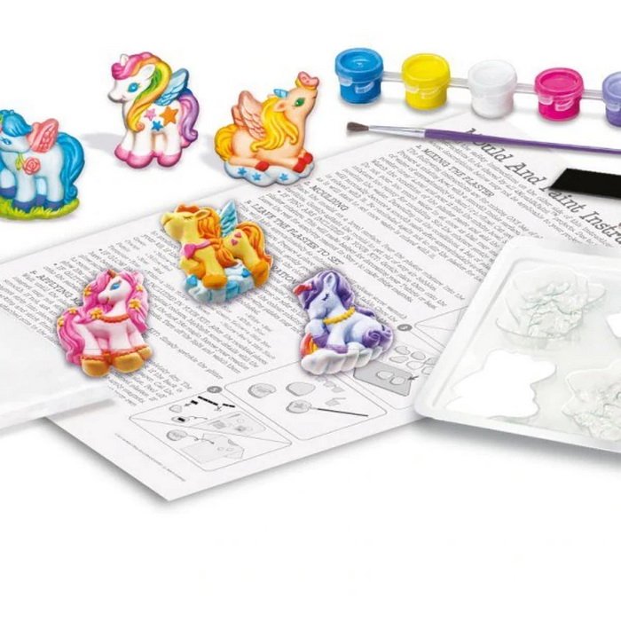 Kidzlabs 4M Sadrová magnetka Jednorožec