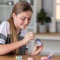 Kidzlabs 4M Sadrová magnetka Jednorožec