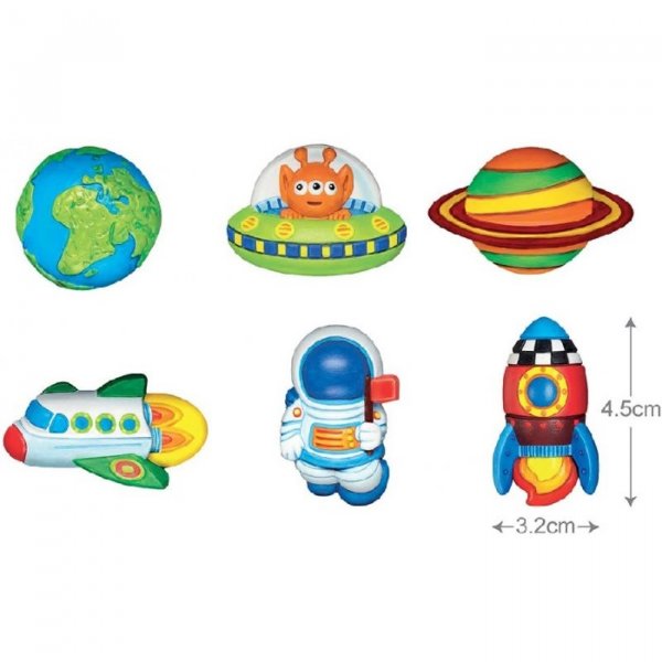 Kidzlabs 4M Sadrové magnetky Vesmír