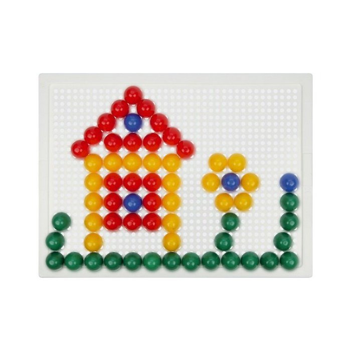 Lena Mozaika - kolíčky hladké 1,5 cm, 80ks