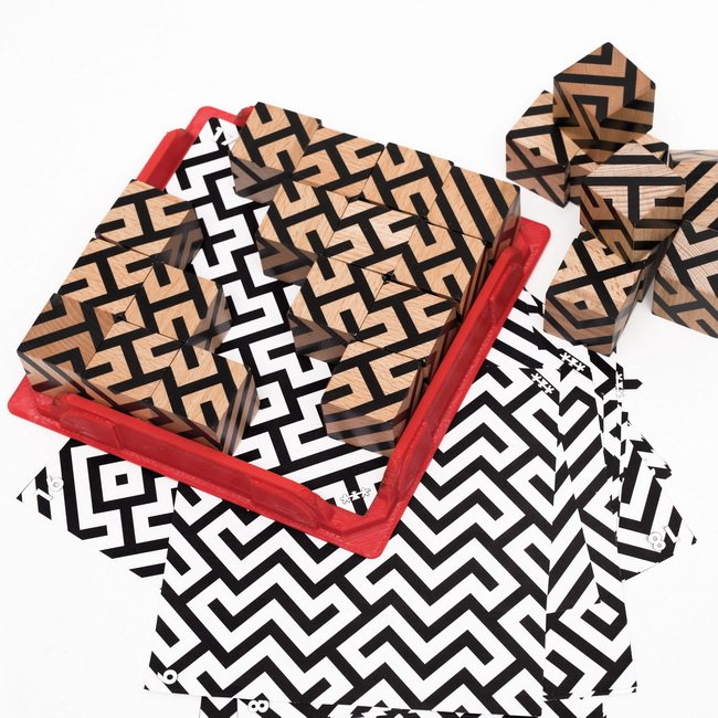 Logi-cube Zebra, 25 ks kociek