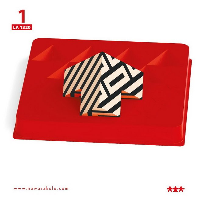 Logi-cube Zebra Pracovné karty + 3 podstavce