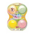 PlayFoam penová modelína trblietavá, 4 farby