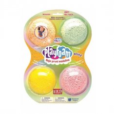 PlayFoam penová modelína trblietavá, 4 farby