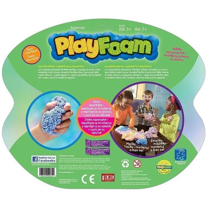 PlayFoam Penová modelína Workshop set, 7 farieb