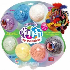 PlayFoam Penová modelína Workshop set, 7 farieb