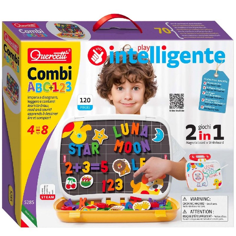 Quercetti Combi ABC+123, 2v1