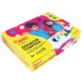 Školské Temperové farby v kelímku, 12 x 35ml + štetec