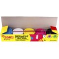Školské Temperové farby v kelímku, 5 x 35ml + štetec
