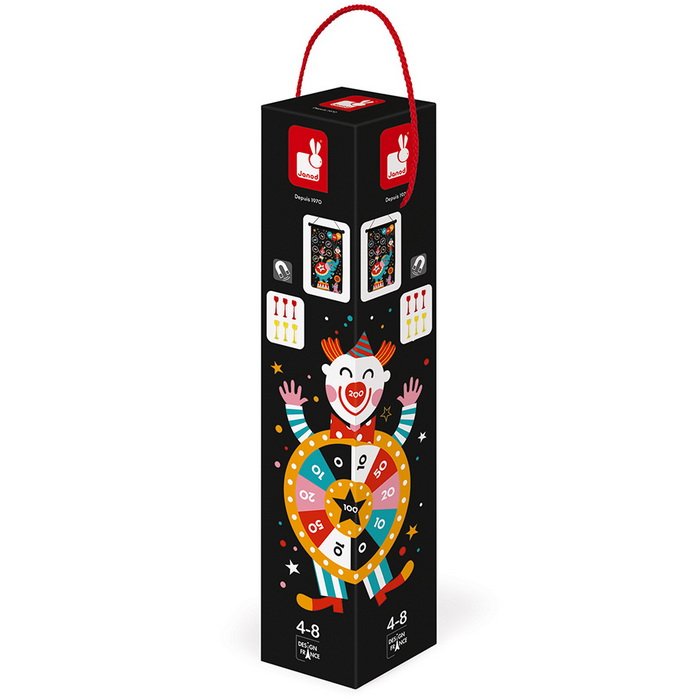 Janod Magnetický terč Cirkus, 65x44 cm