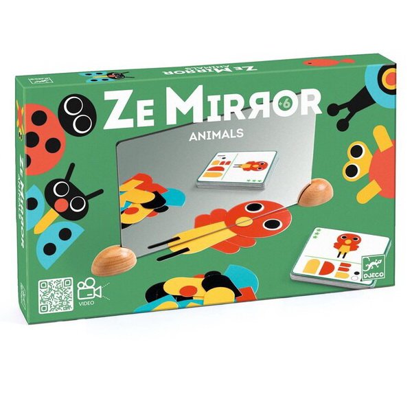 Djeco Ze Mirror, zrkadlová hra zvieratá