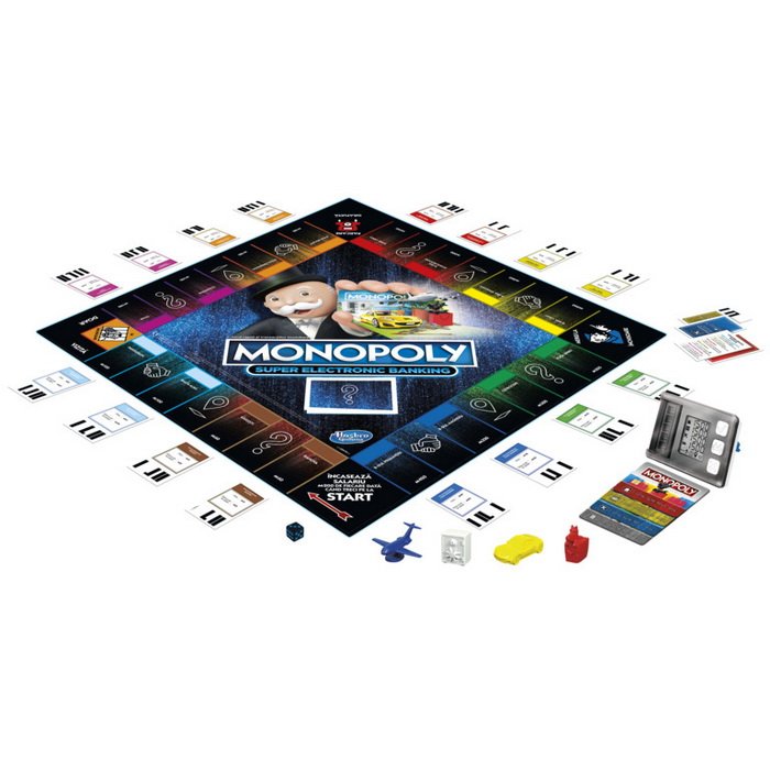 Hasbro Monopoly Super elektronické bankovníctvo SK