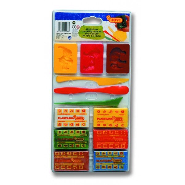 Jovi Plastelína sada 6 x 50g s pomôckami