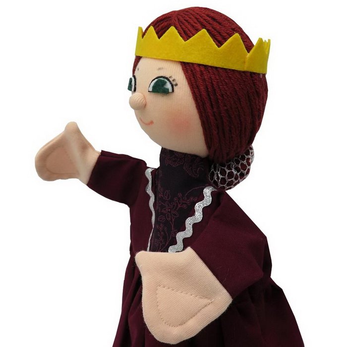 Maňuška klasická Kráľovná Izabela, 28 cm