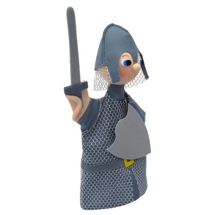 Maňuška klasická Rytier strieborný, 28 cm