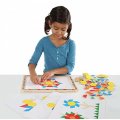 Melissa & Doug Magnetické dieliky Tvary, 120 ks