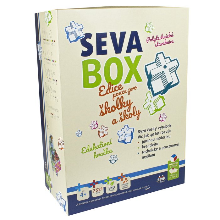 Seva Box pre školy, 2521 dielikov