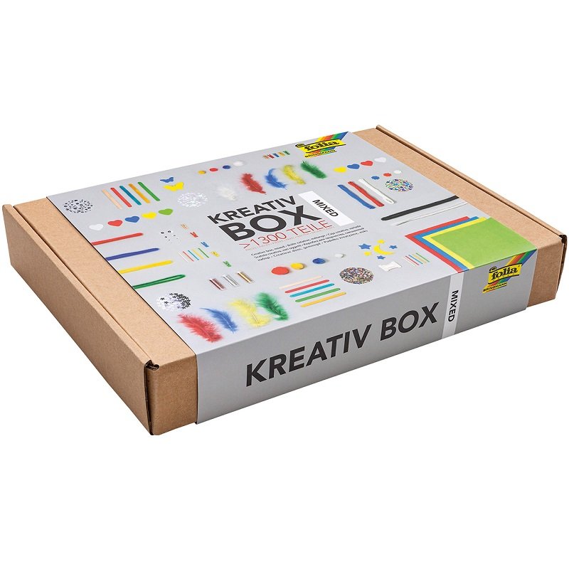 Školský kreatívny box Veľký mix, 1300 dielov
