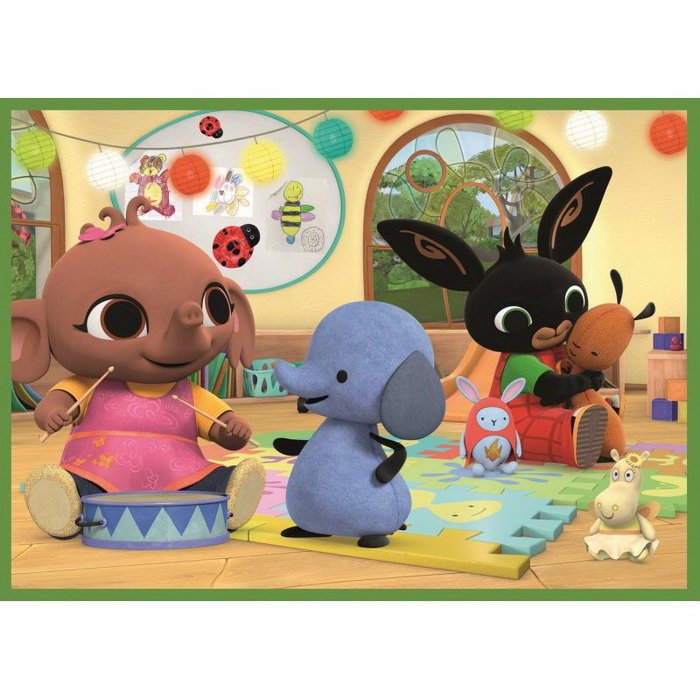 Trefl Puzzle 4v1 Zajačík Bing
