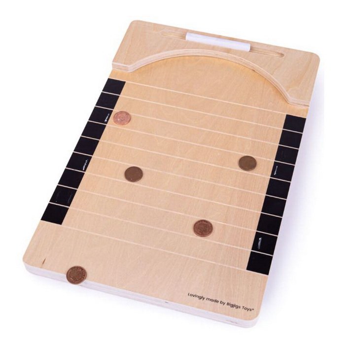 Bigjigs Toys Cvrnkaná s mincami Penny Push