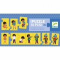 Djeco Postupové puzzle Obliekam sa, 10 ks