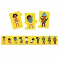 Djeco Postupové puzzle Obliekam sa, 10 ks