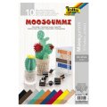 Folia Hárky z moosgummi  A4, 10 farieb