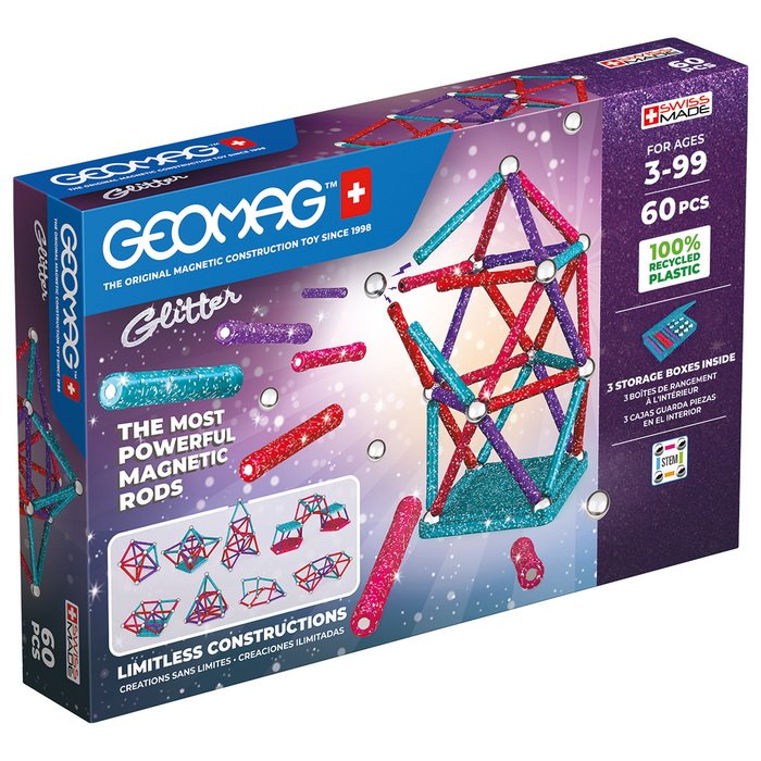 Geomag Glitter Recycled 60