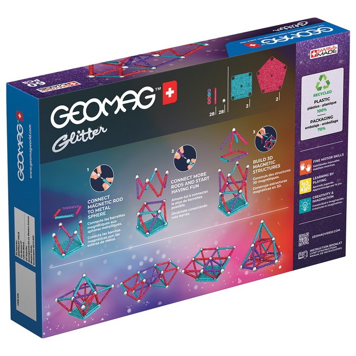 Geomag Glitter Recycled 60