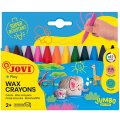Jovicolor - voskovky trojhranné Triwax, 12 ks
