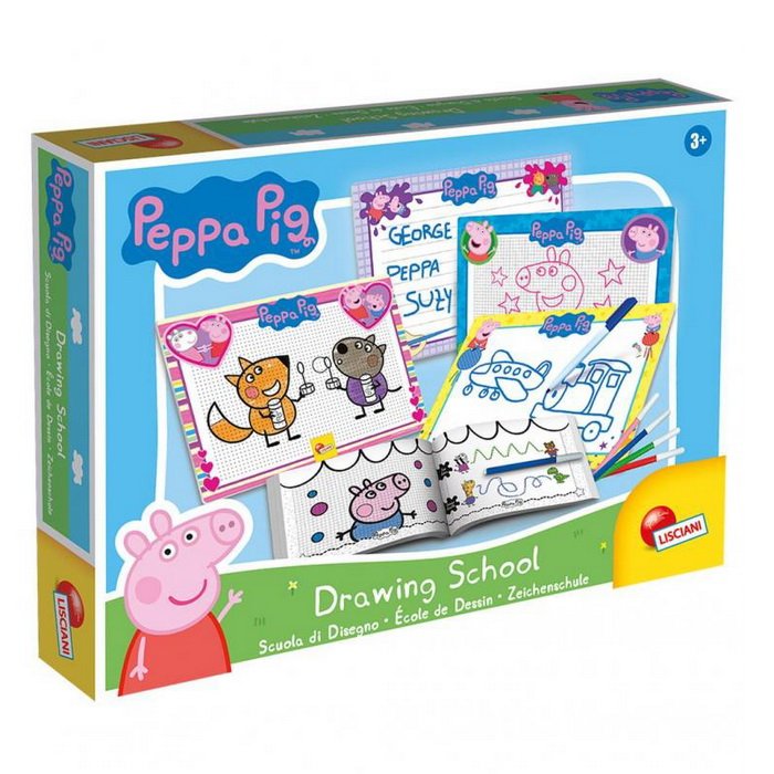 Lisciani Cestovná škola kreslenia - Peppa Pig