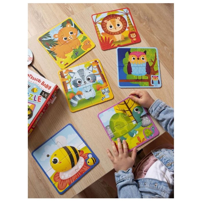 Lisciani Montessori Baby Touch - Puzzle