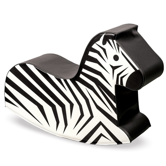 Molitanová hojdačka Zebra, 84.5 cm