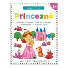 Omaľovánka Hravé aktivity - Princezné
