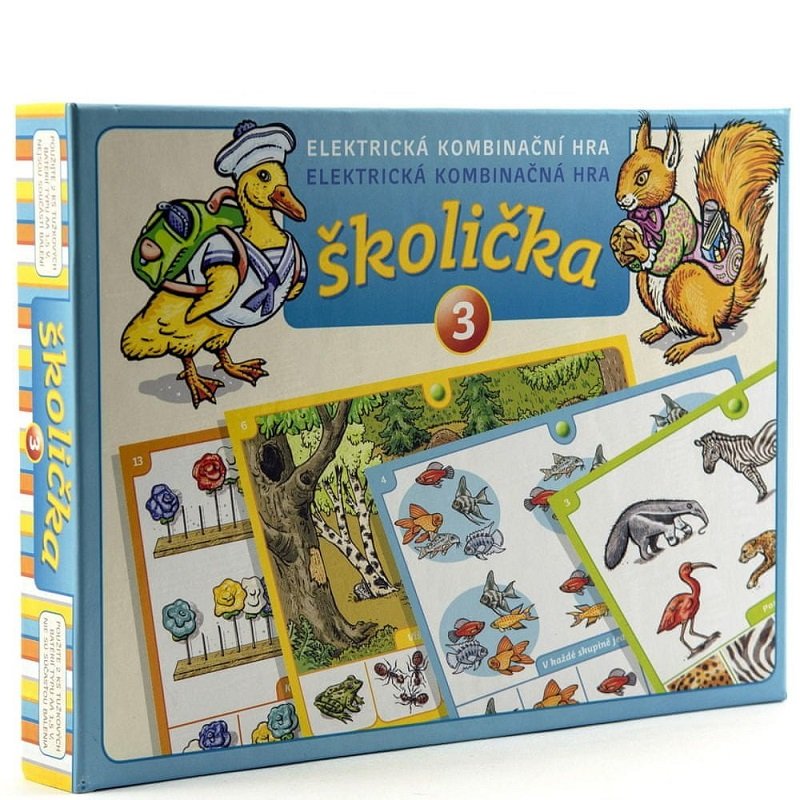 Voltík elektronická výuka Školička 3