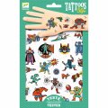 Djeco Tetovanie Hrdinovia, 50 ks